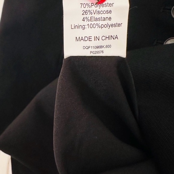 NWT DISSH Lia Button-Down Mini Dress Black Size 2 - Picture 10 of 10